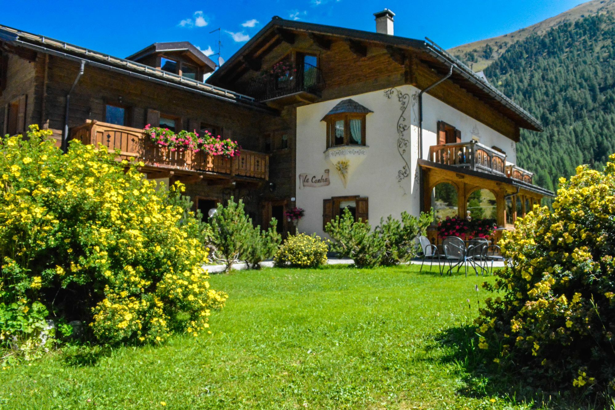 Chalet Cambra Livigno Kültér fotó